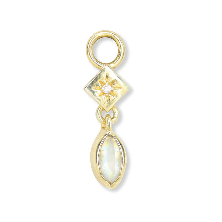LEXI MOONSTONE EARRING CHARM