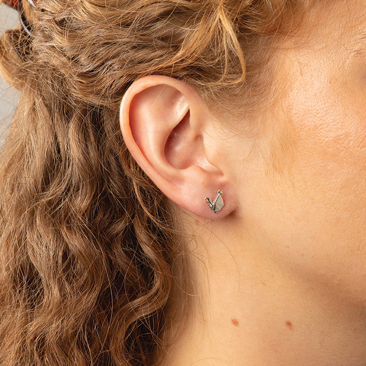 ORIGAMI ROOSTER EARRINGS