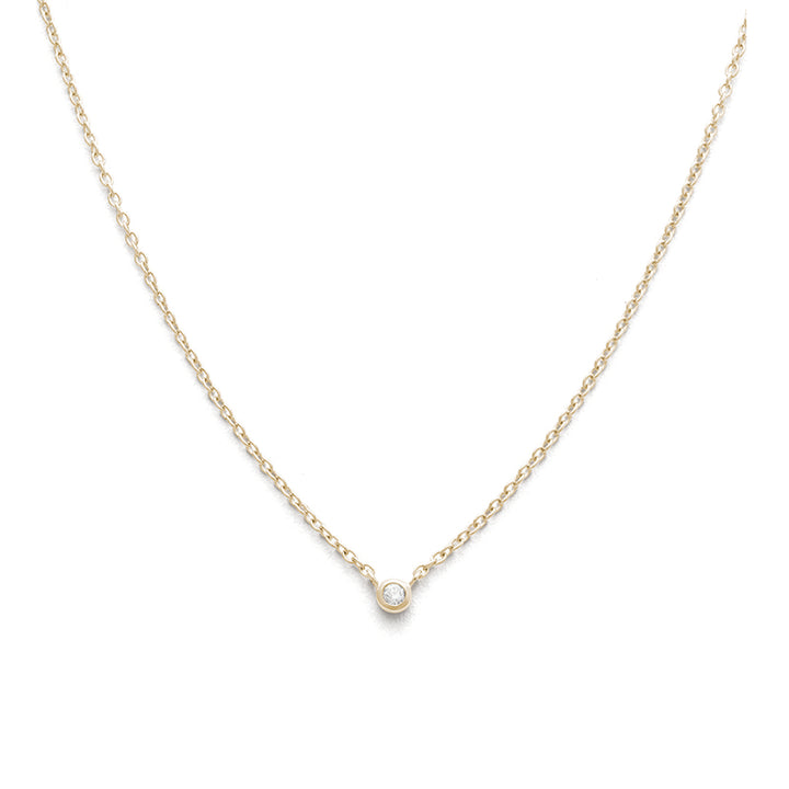 PETITE DIAMOND NECKLACE