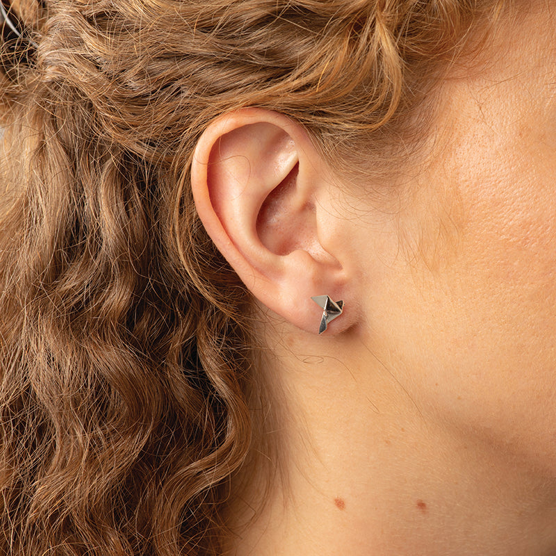 ORIGAMI DOVE EARRINGS