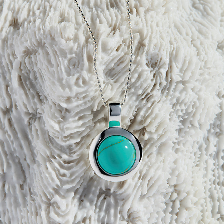 HUSK TURQUOISE SMALL NECKLACE