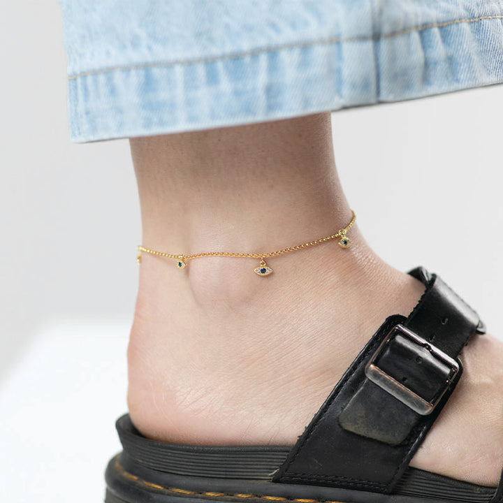 EVIL EYE ANKLET