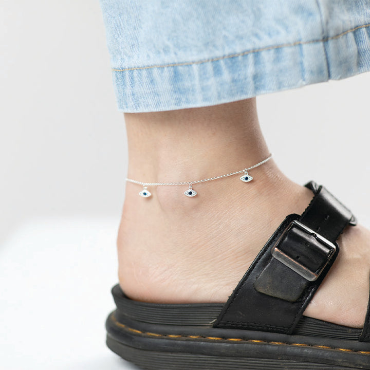 EVIL EYE ANKLET