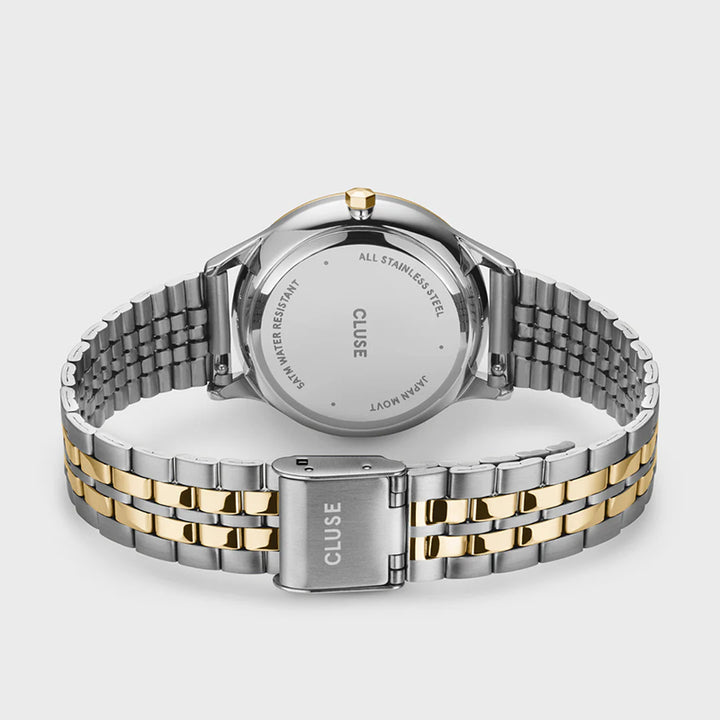 MINUIT DATE TWO-TONE WATCH