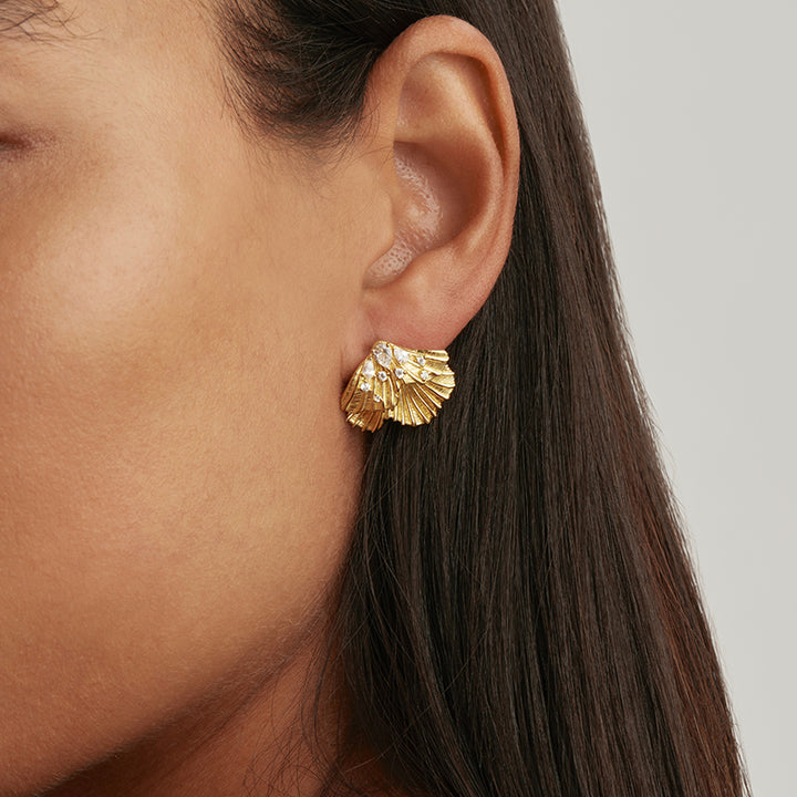 OCEAN WHISPER STATEMENT EARRINGS