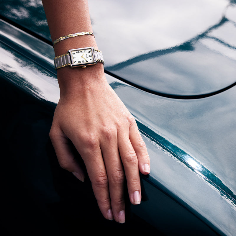 BELISENNA TWO TONED WATCH