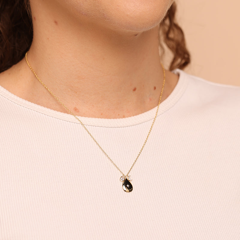 CRESCENT LIGHT NECKLACE