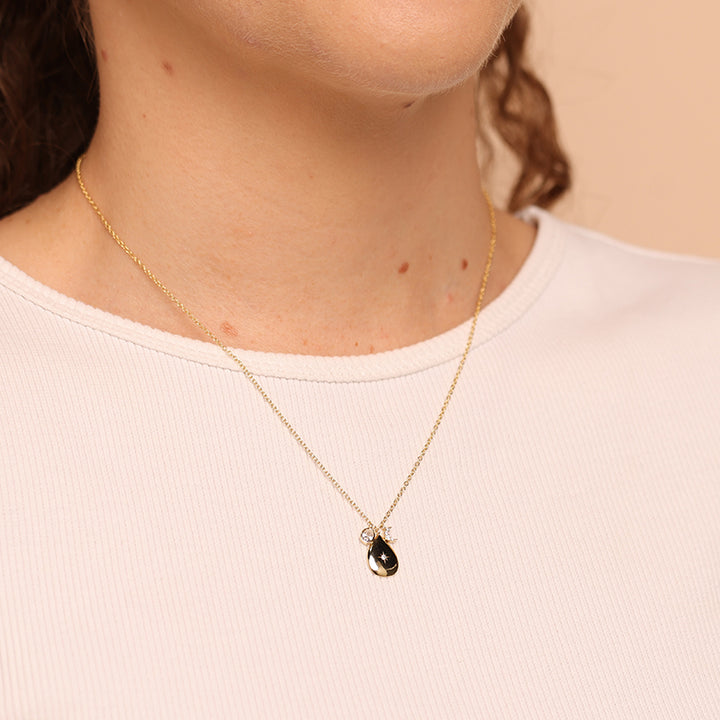 CRESCENT LIGHT NECKLACE