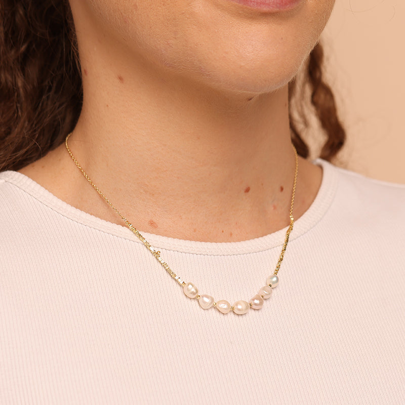 DEWDROPS PEARL NECKLACE