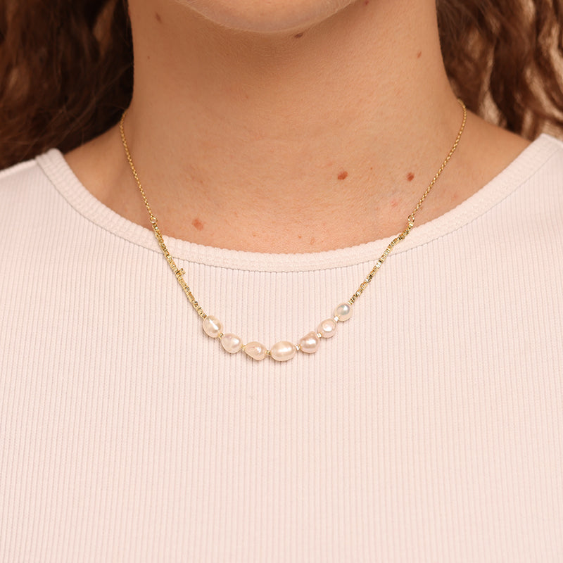 DEWDROPS PEARL NECKLACE