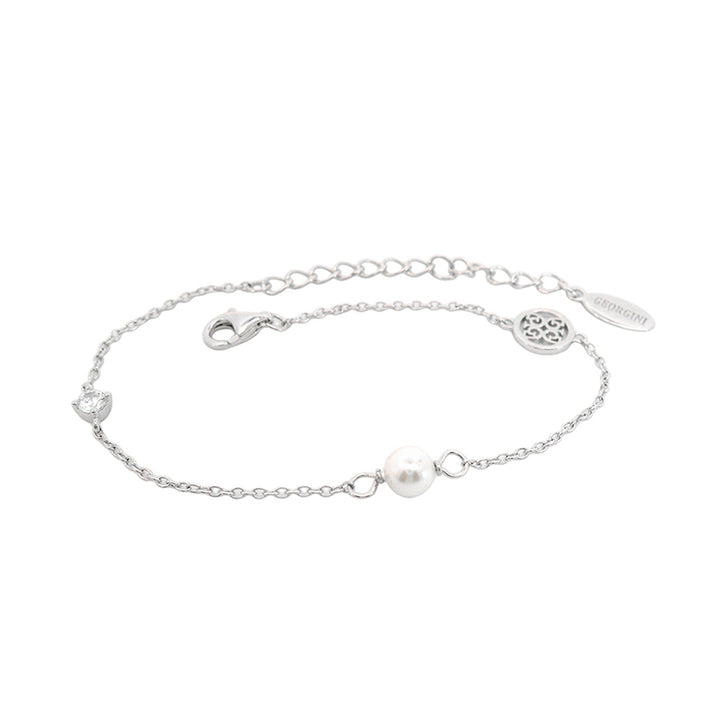 TOUCH OF SPARKLE PEARL BRACELET