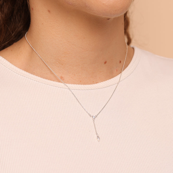 GLISTEN DROP NECKLACE