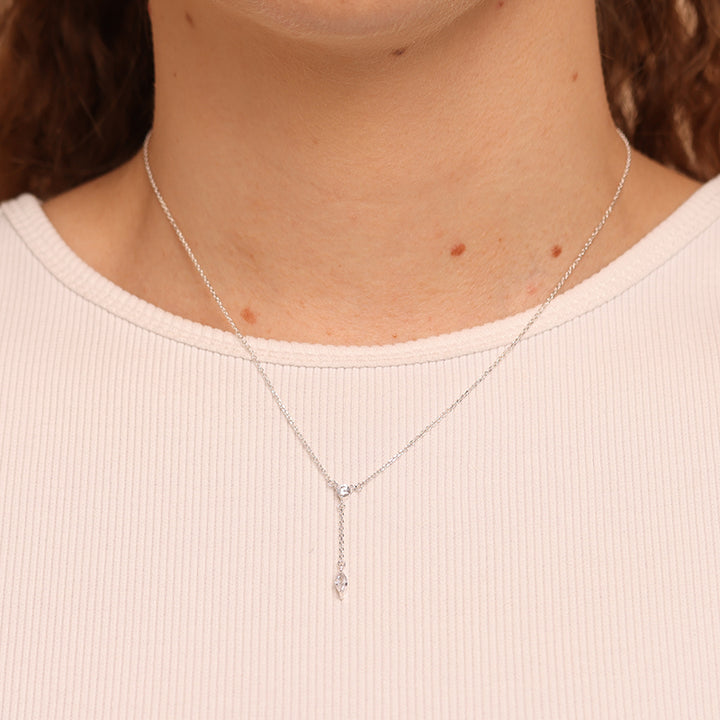 GLISTEN DROP NECKLACE