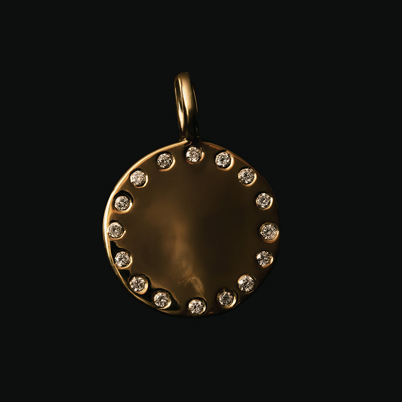 SOLAR CHARGE DIAMOND CHARM