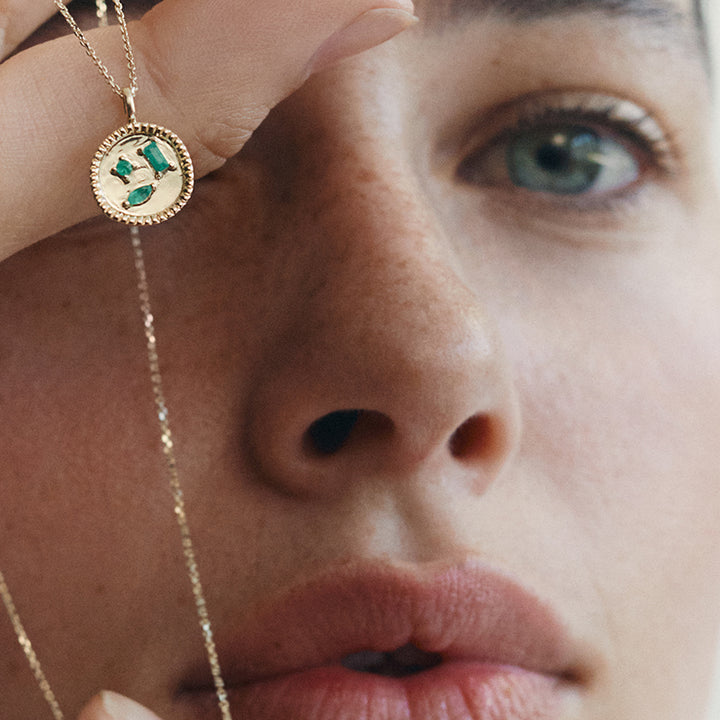 CREATIVITY REIGNS EMERALD CHARM