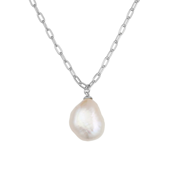 LUMIERE PEARL DROP NECKLACE