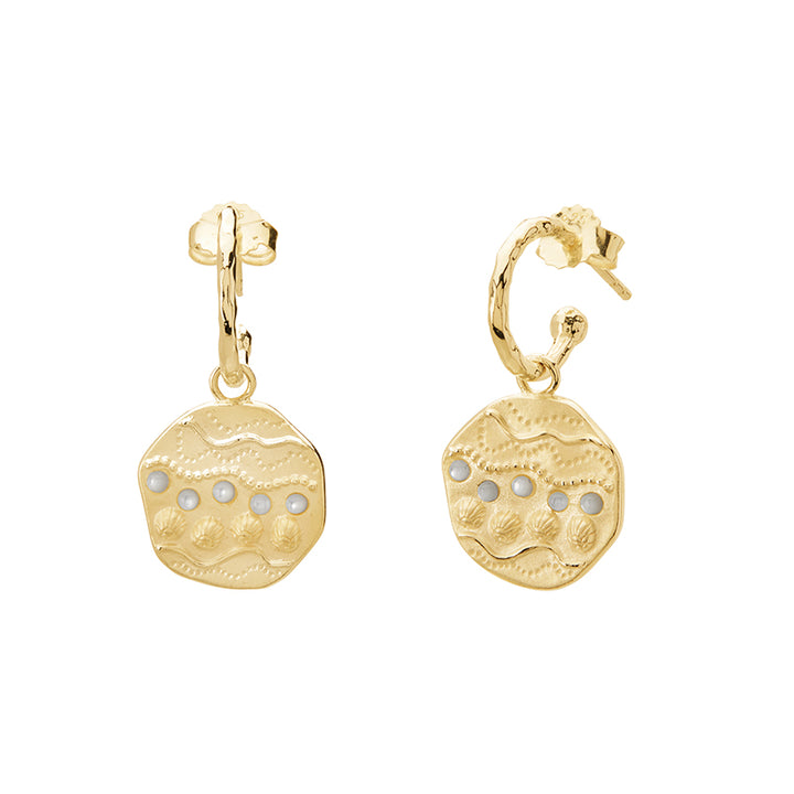 OCEAN DREAMER HOOP EARRINGS