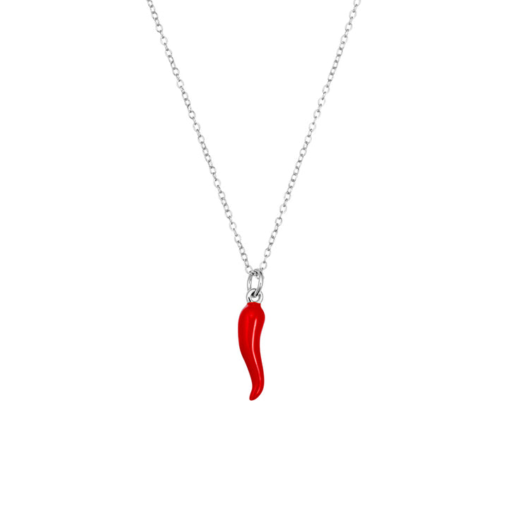 SPICY RED CORNICELLO NECKLACE