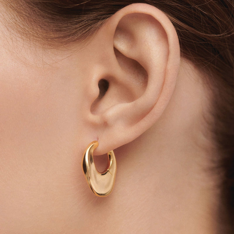 VOLCANO HOOP EARRINGS