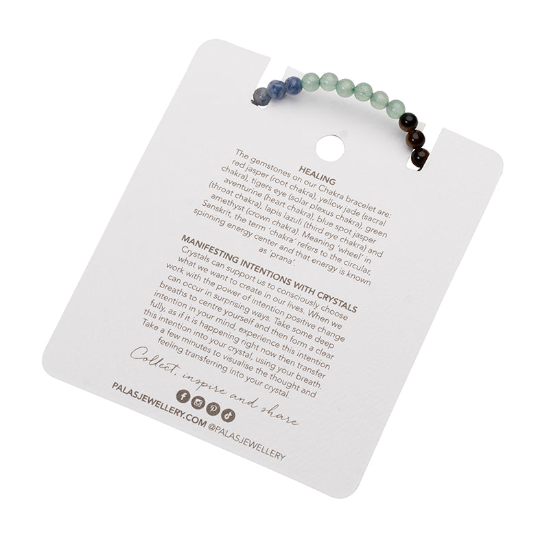 CHAKRA HEALING GEM BRACELET