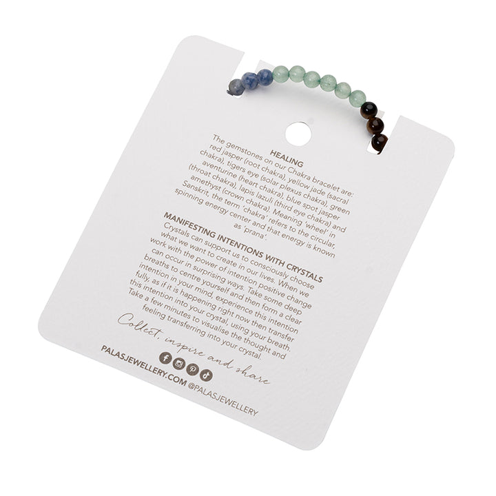 CHAKRA HEALING GEM BRACELET