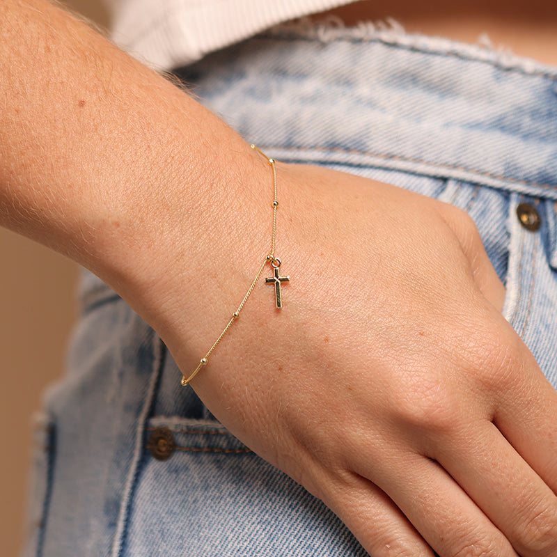 PROTECTION CROSS BRACELET