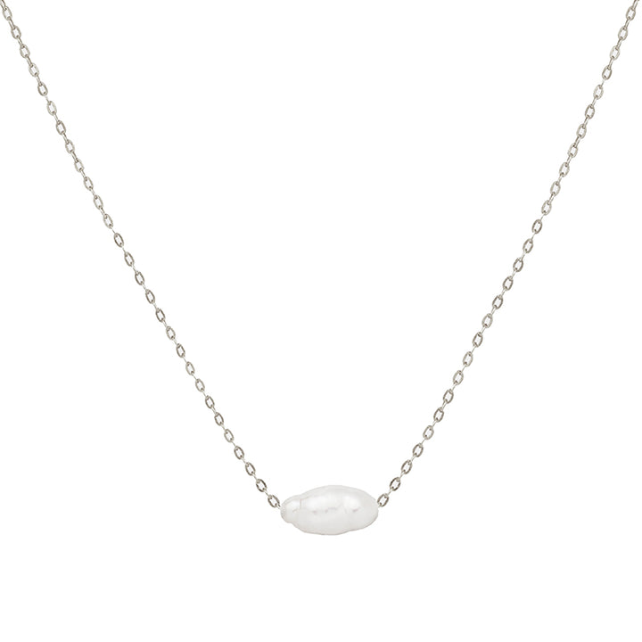CIELO SINGLE PEARL NECKLACE