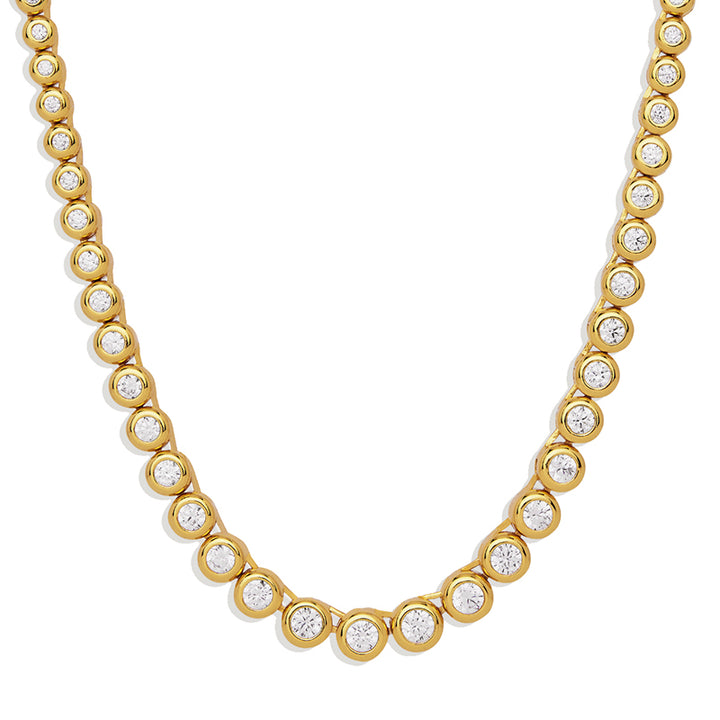 CRESCENDO TENNIS NECKLACE