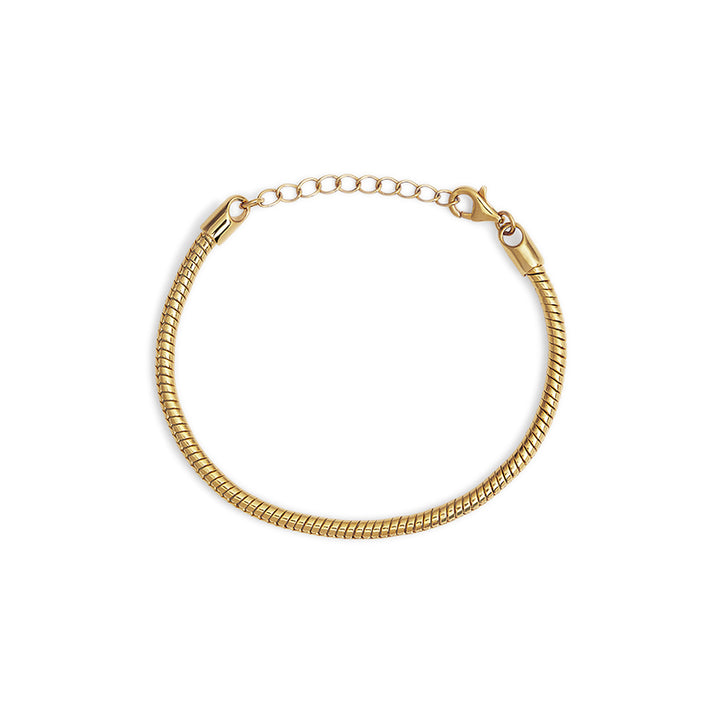 OSLO ROUND SNAKE CHAIN BRACELET
