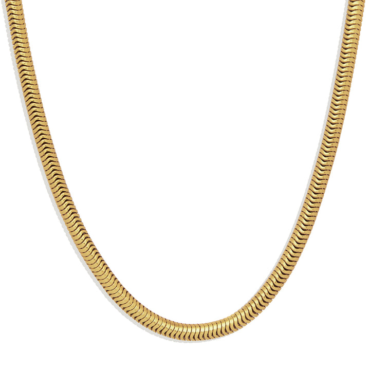 OSLO ROUND SNAKE CHAIN NECKLACE
