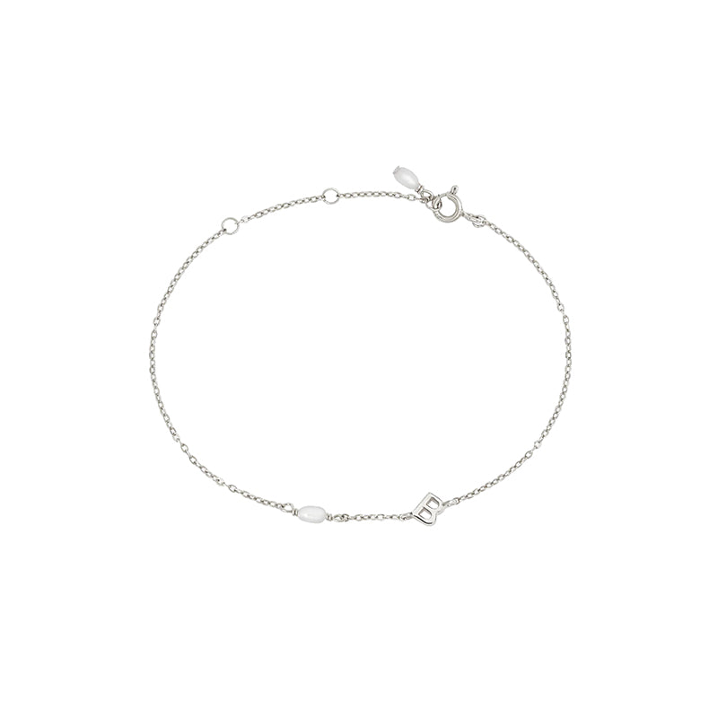PEARL LETTER BRACELET