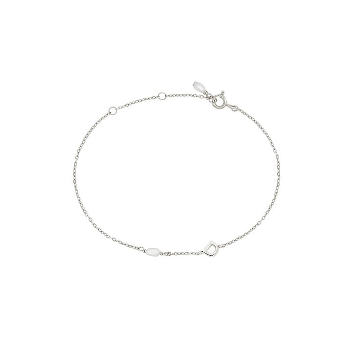 PEARL LETTER BRACELET
