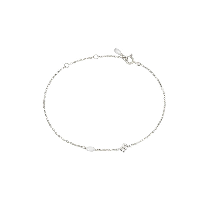 PEARL LETTER BRACELET