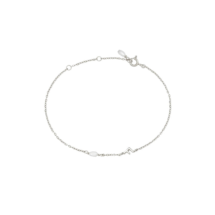 PEARL LETTER BRACELET