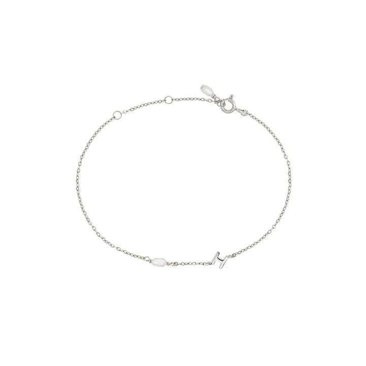 PEARL LETTER BRACELET