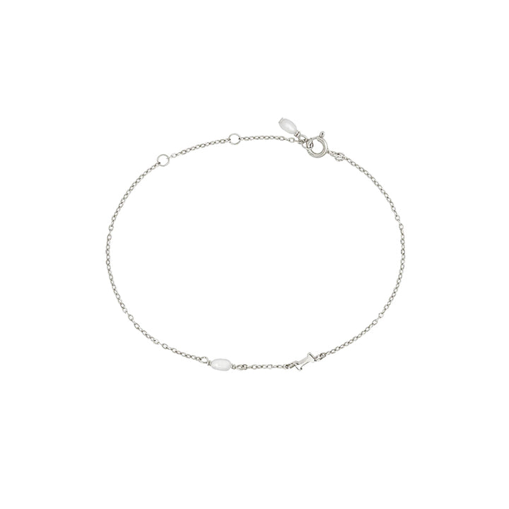 PEARL LETTER BRACELET