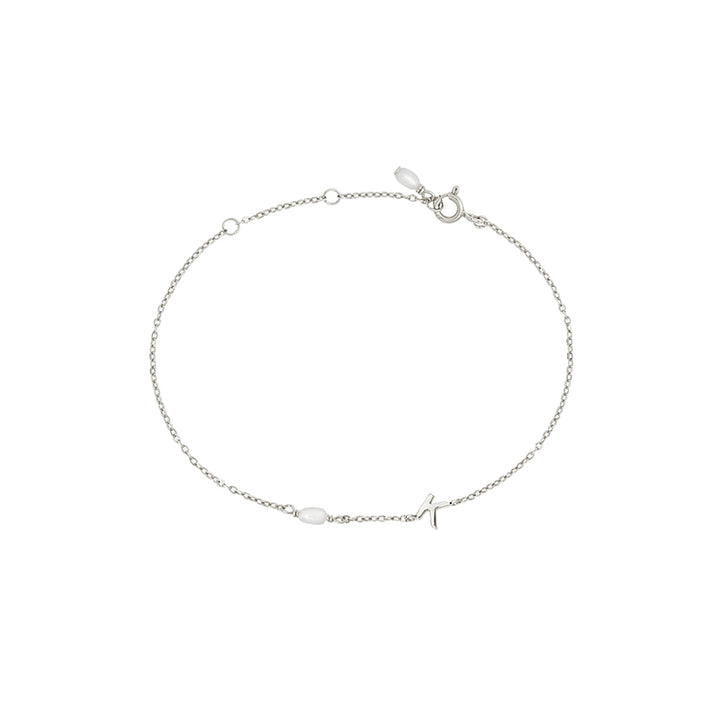 PEARL LETTER BRACELET
