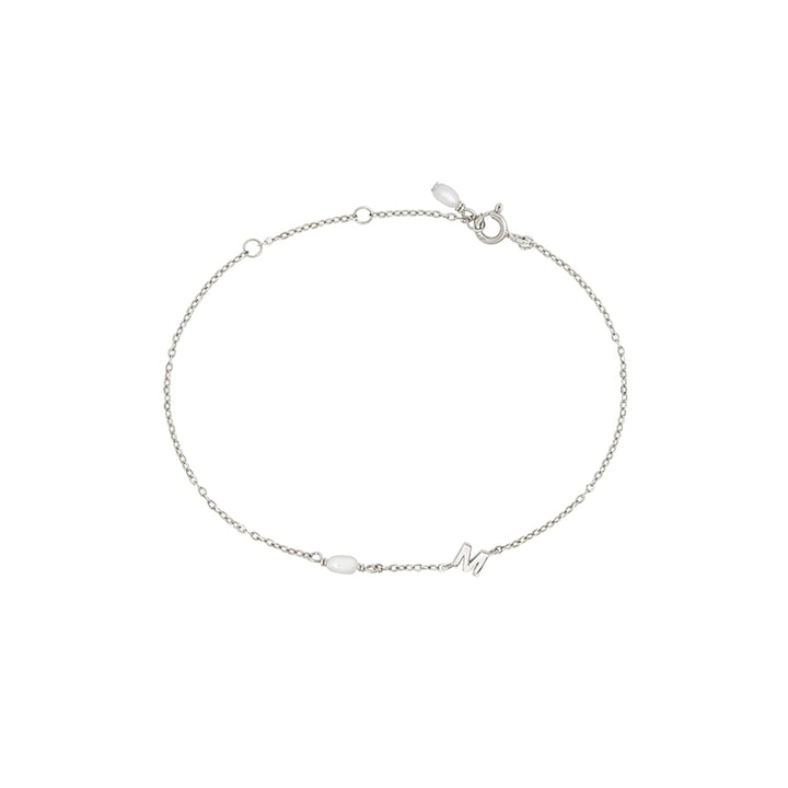 PEARL LETTER BRACELET