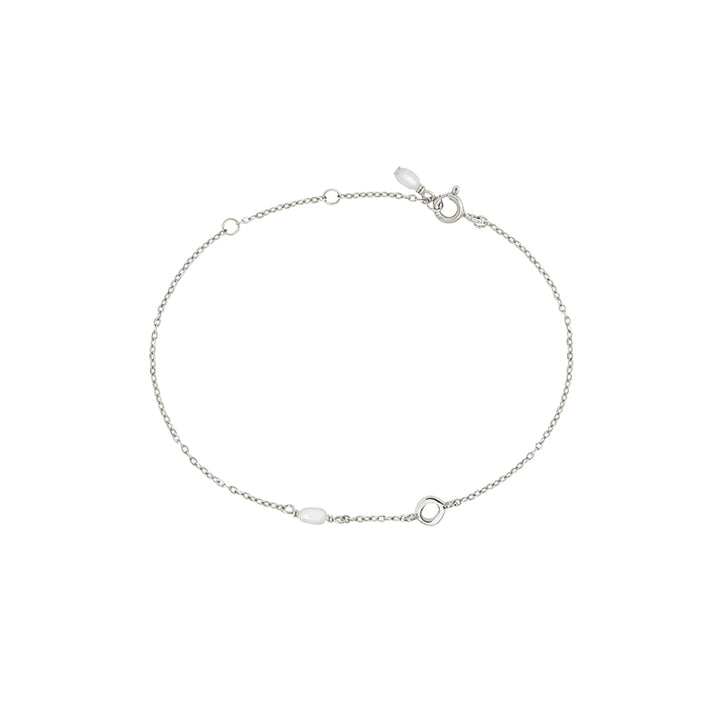 PEARL LETTER BRACELET