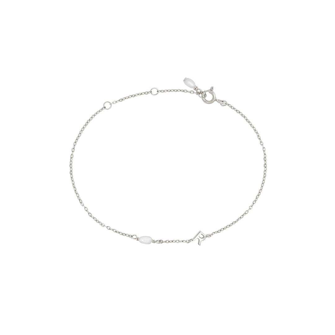 PEARL LETTER BRACELET