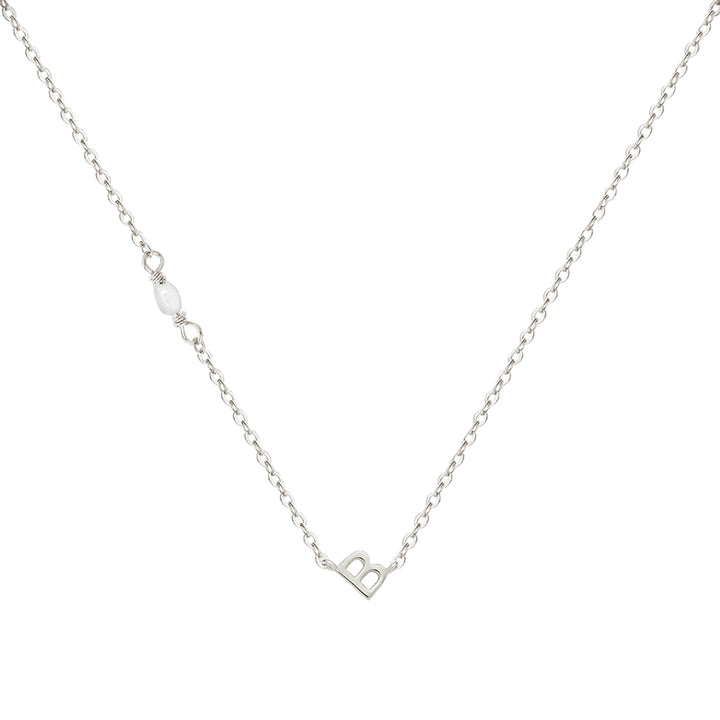 PEARL LETTER NECKLACE
