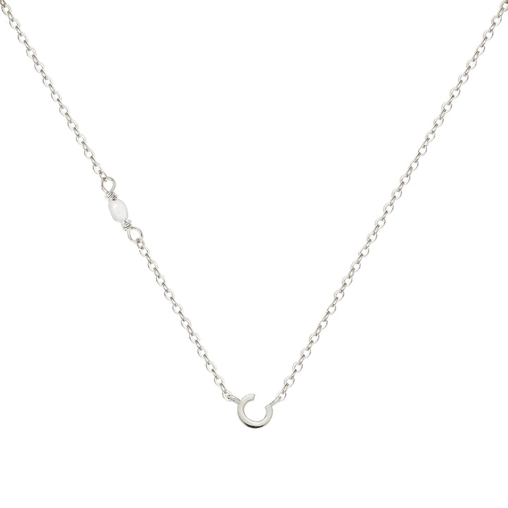 PEARL LETTER NECKLACE
