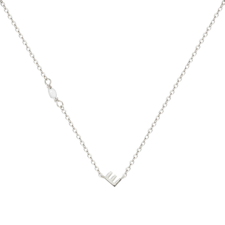 PEARL LETTER NECKLACE