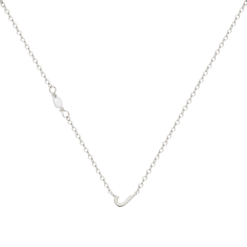 PEARL LETTER NECKLACE