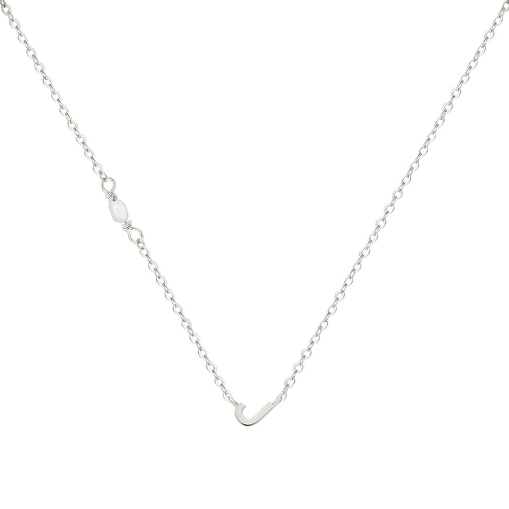 PEARL LETTER NECKLACE