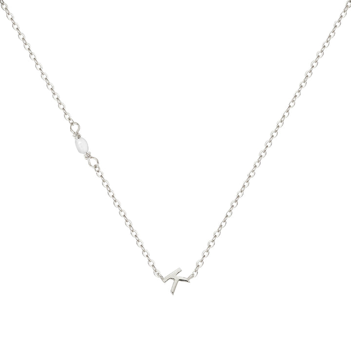 PEARL LETTER NECKLACE