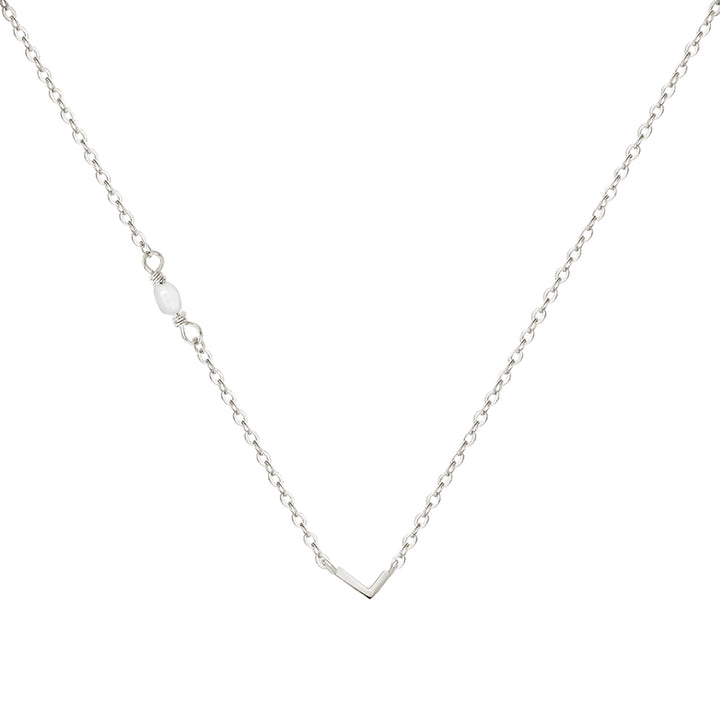 PEARL LETTER NECKLACE