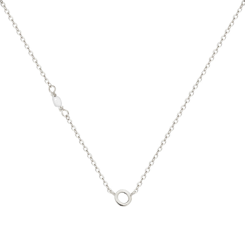 PEARL LETTER NECKLACE