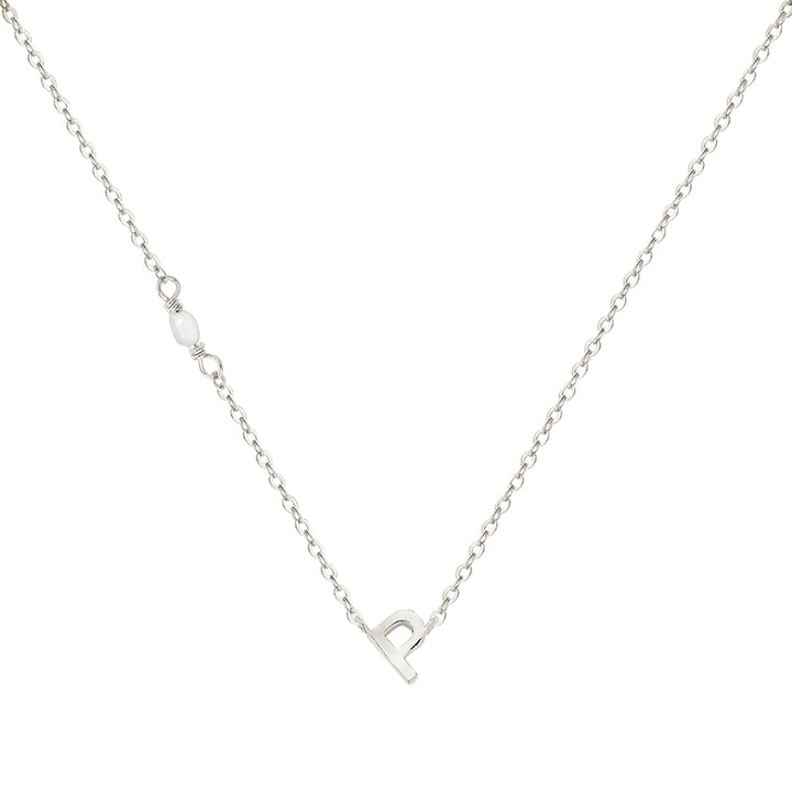 PEARL LETTER NECKLACE