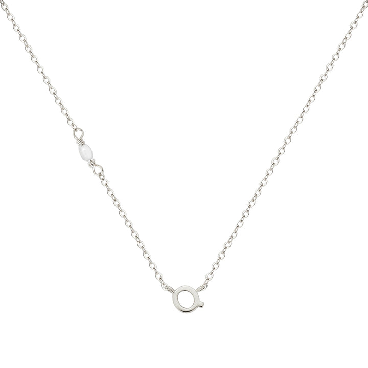 PEARL LETTER NECKLACE